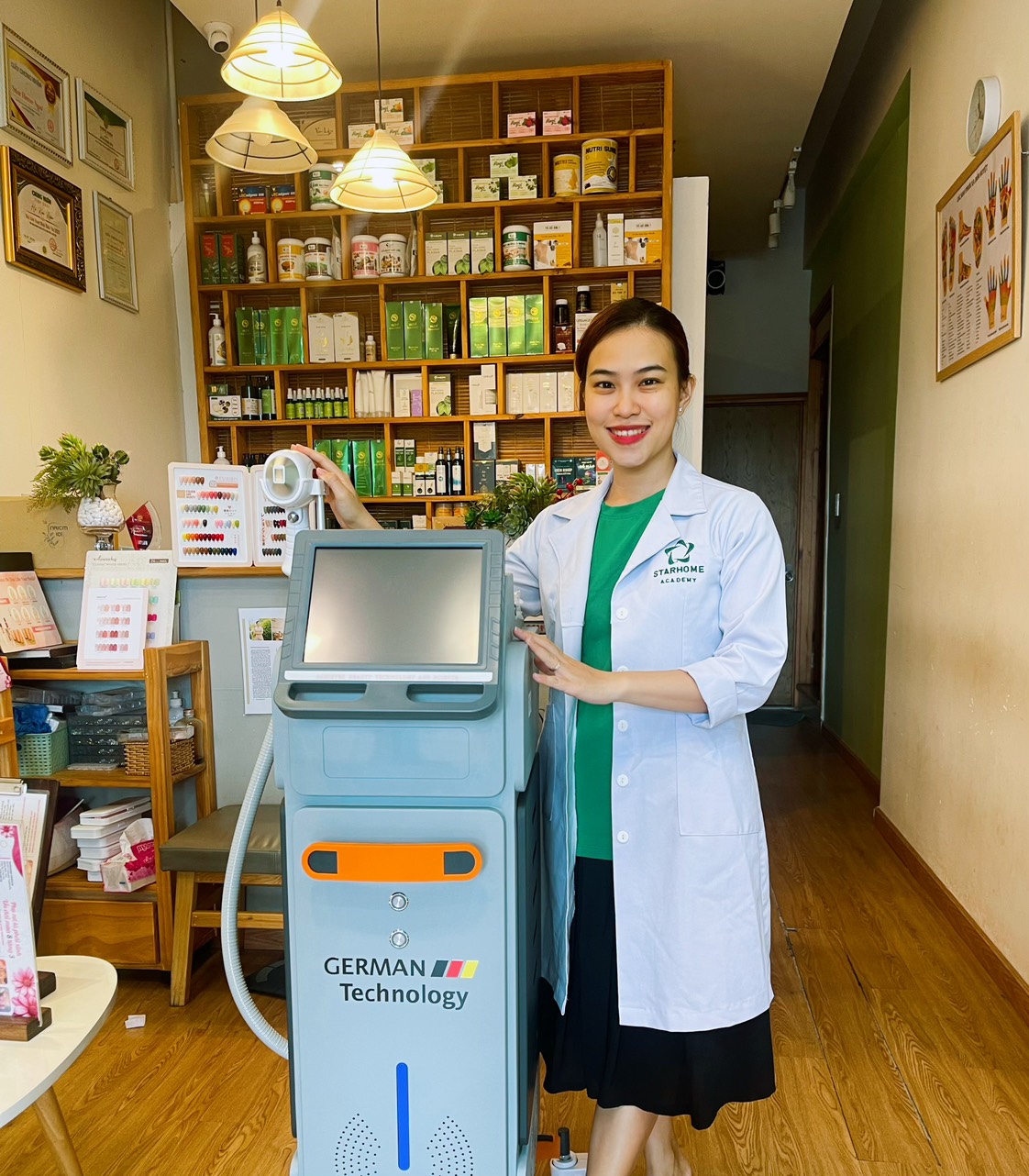 Triệt lông Diode Laser tại Star HomeSpa