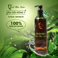 Dầu gội Đông Y Bách Niên Xuân trị tóc bạc, ngăn rụng tóc 300ml